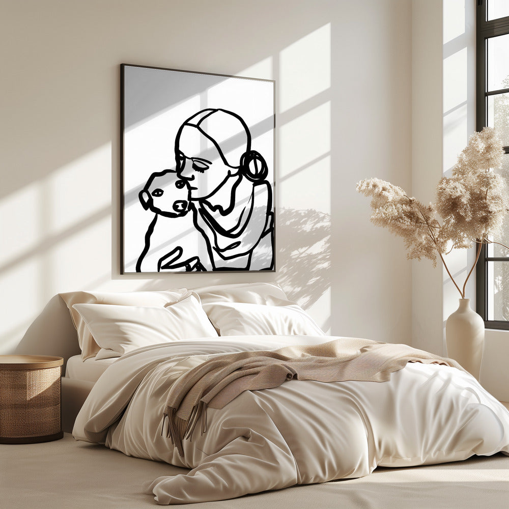 Honden houden van | Poster
