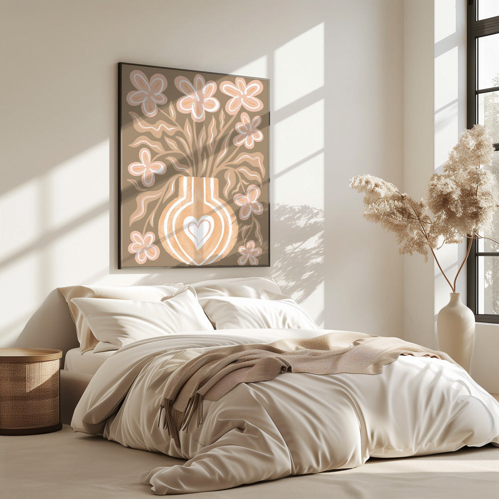 Kalme bloemen | Poster