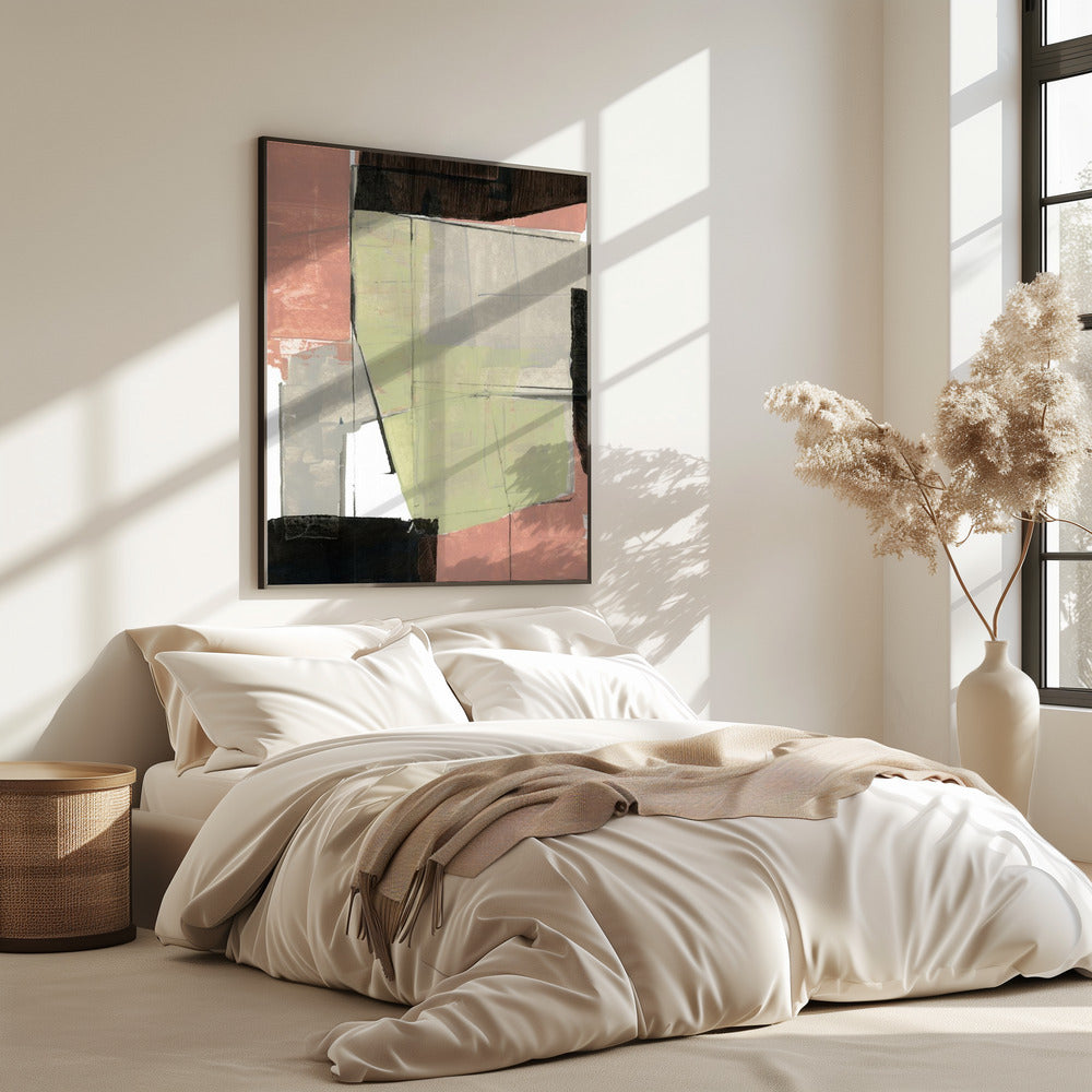 Abstracte neutrale architectuur 1 | Poster