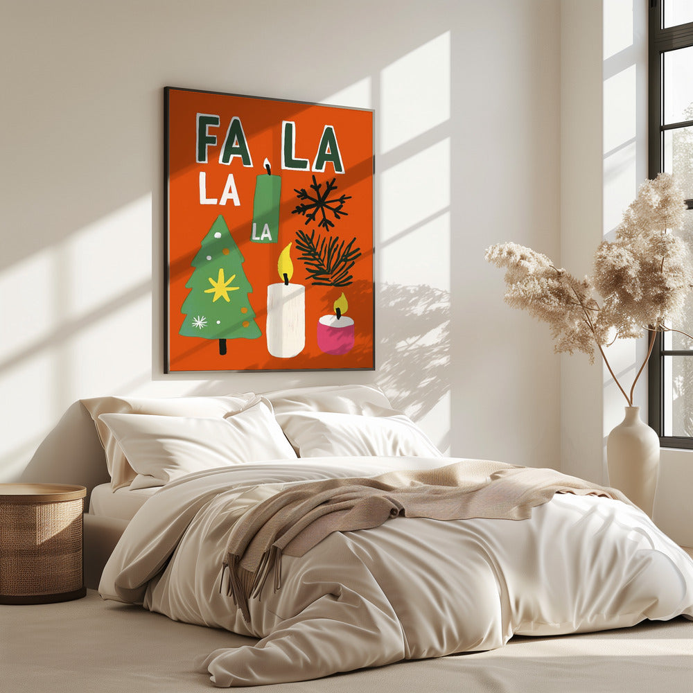 Feestelijke vreugde-uitbarsting | Poster