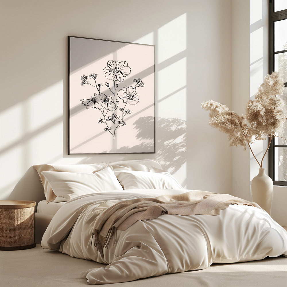 Wild Roses Bouquet | Poster