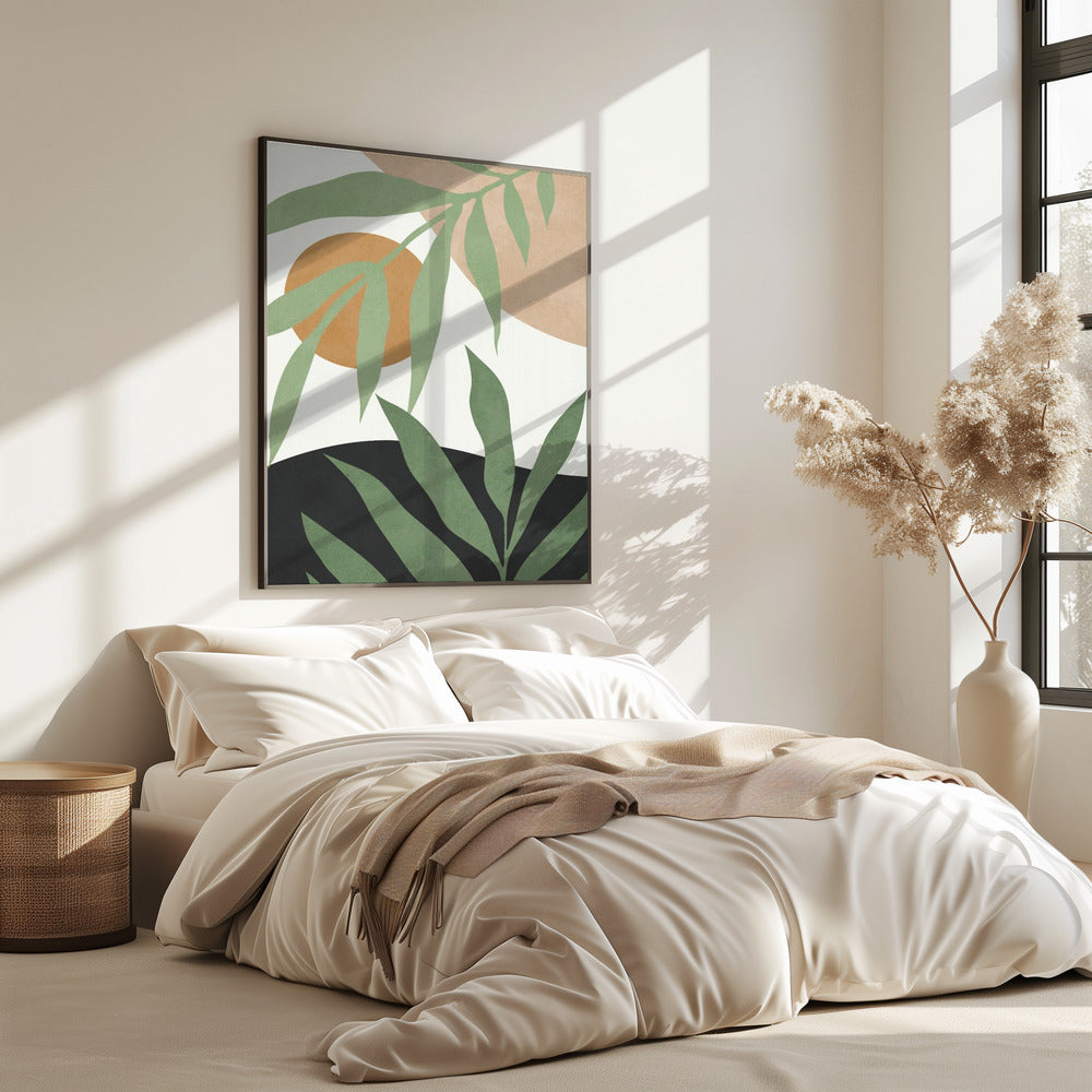 Bloemen en tropisch 4 | Poster