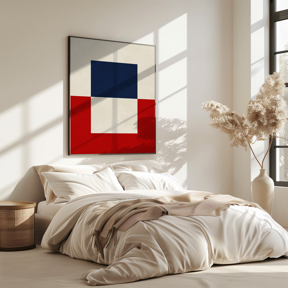 Overlappende geometrie 6 | Poster