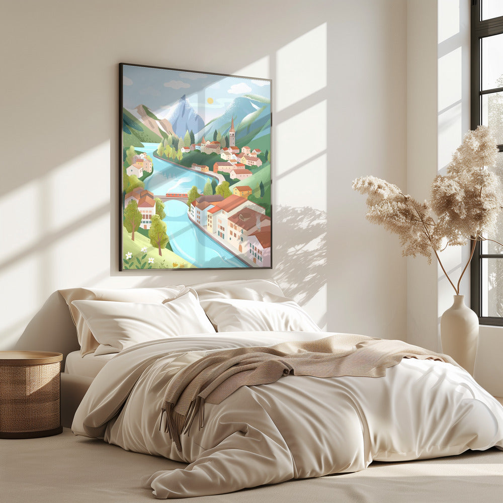 Zwitserse Alpen | Poster
