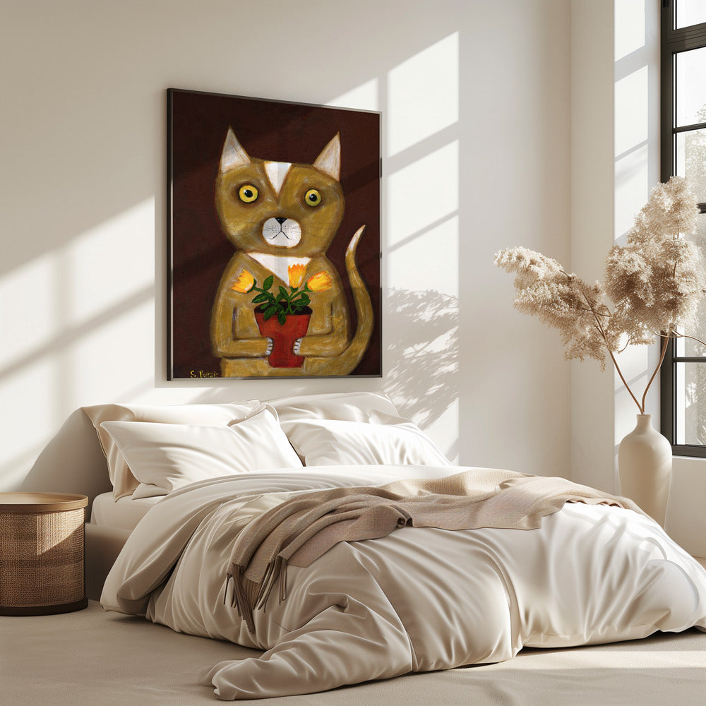 Potplant Kat | Poster