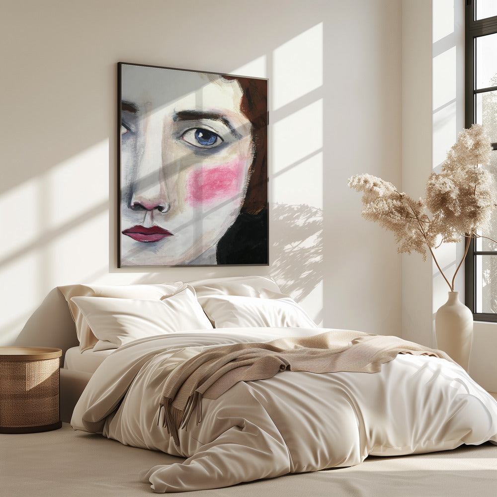 blauwe ogen | Poster