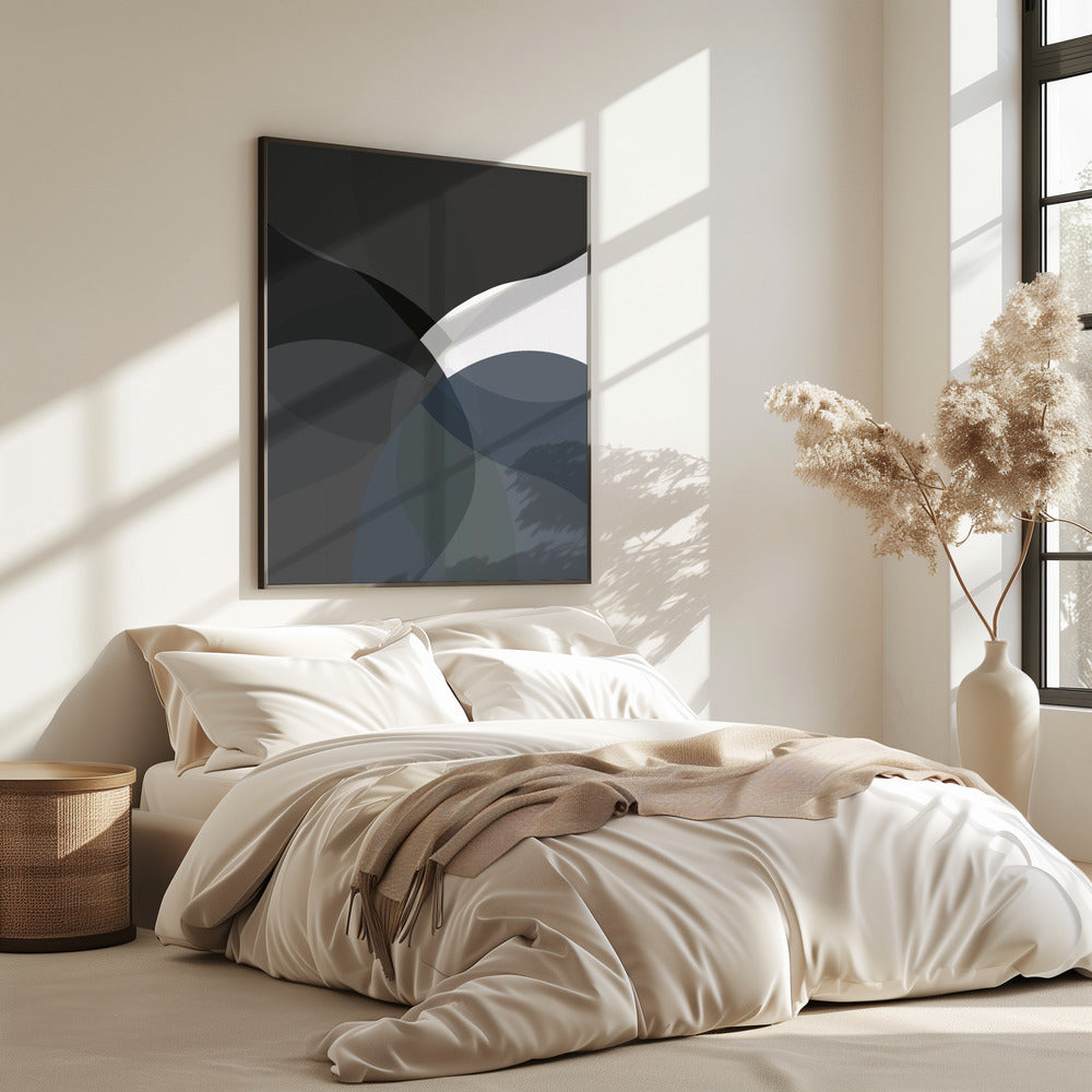 Abstracte neutrale vormen print 4 | Poster