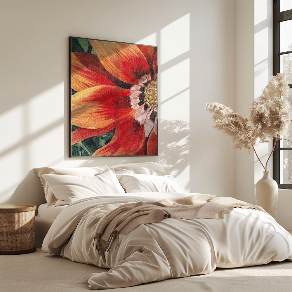 Gazania 1 By Viccy Wanliss | Poster