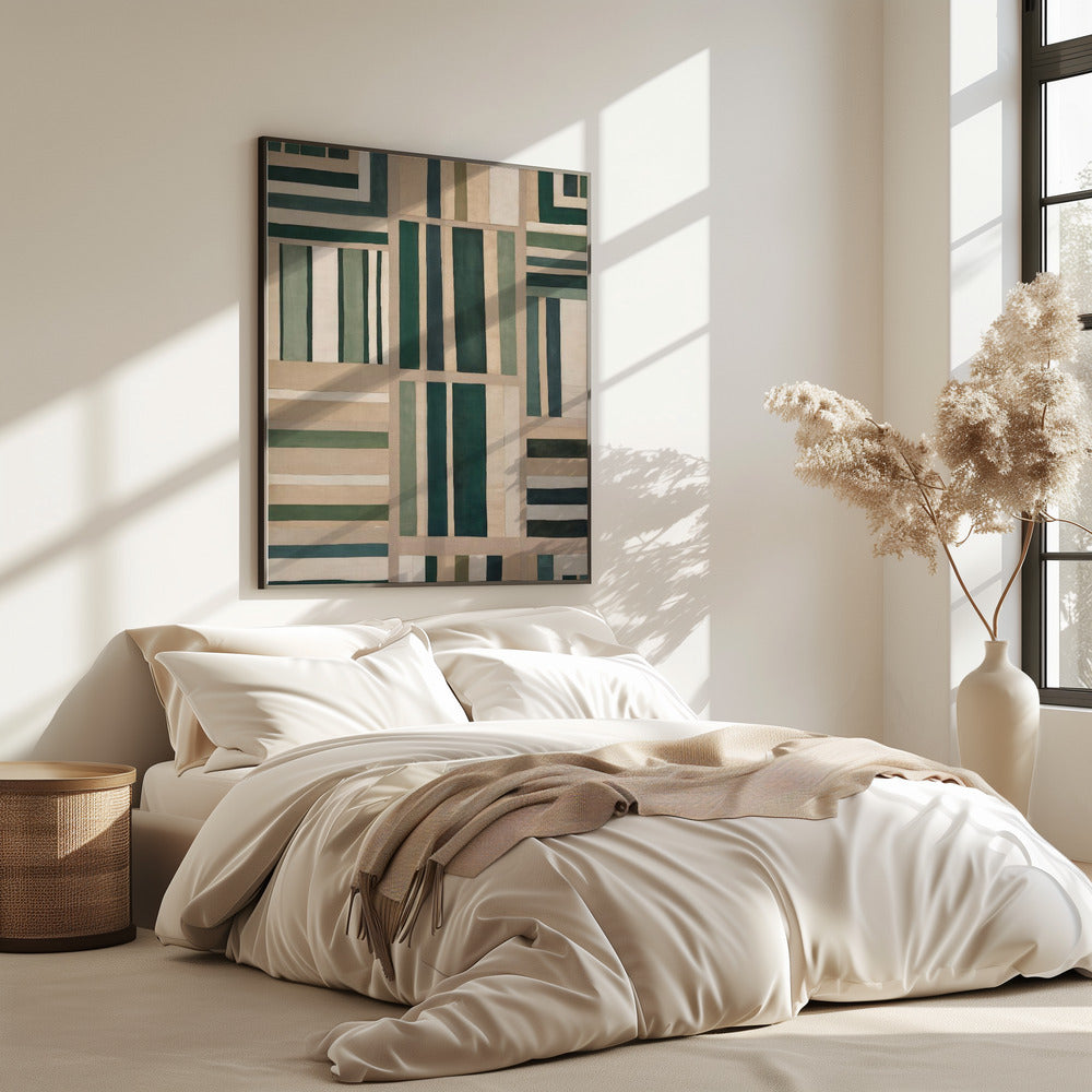 Geometrisch wandtapijt | Poster