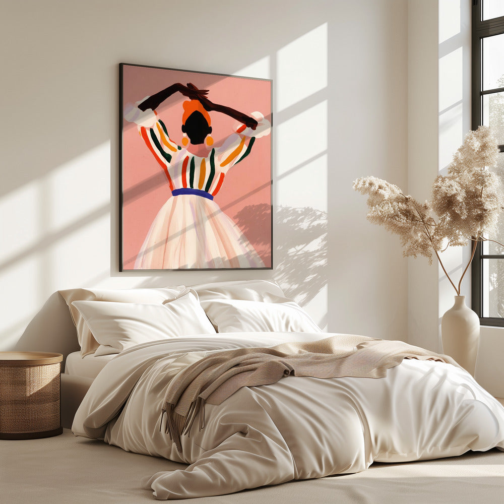 Levendig silhouet | Poster