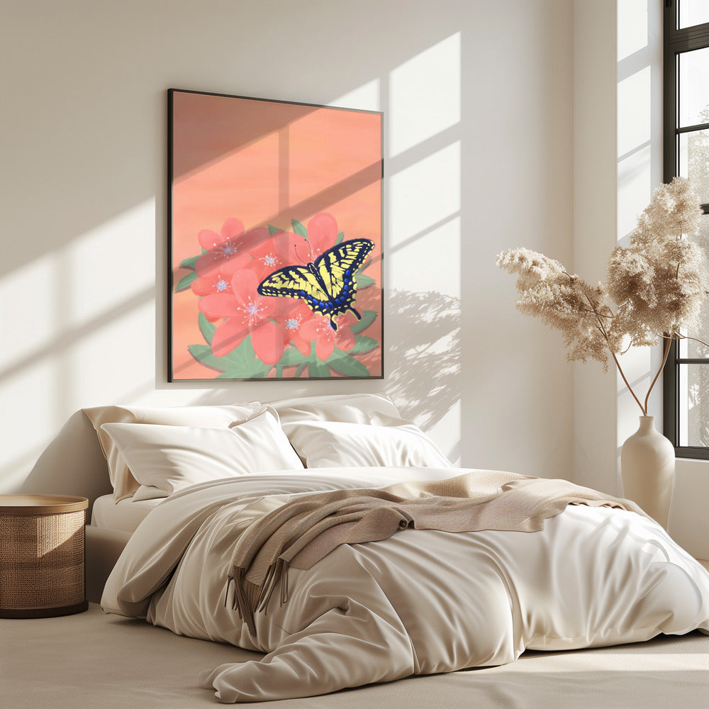 Tijgerzwaluwstaartvlinder | Poster