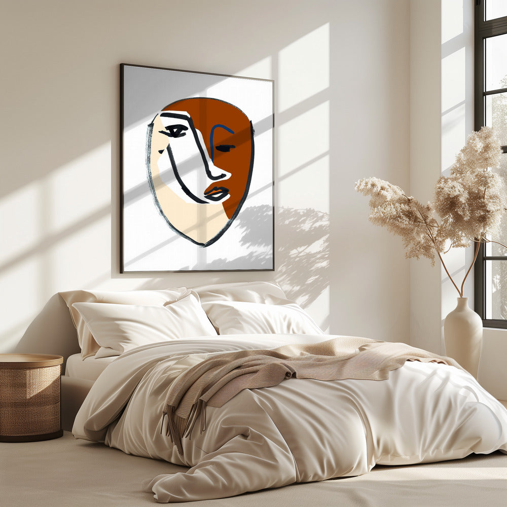 Gezicht nr. 5 | Poster