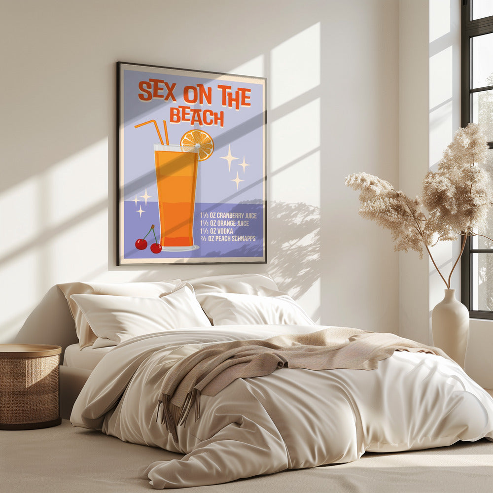 Seks op het strand | Poster