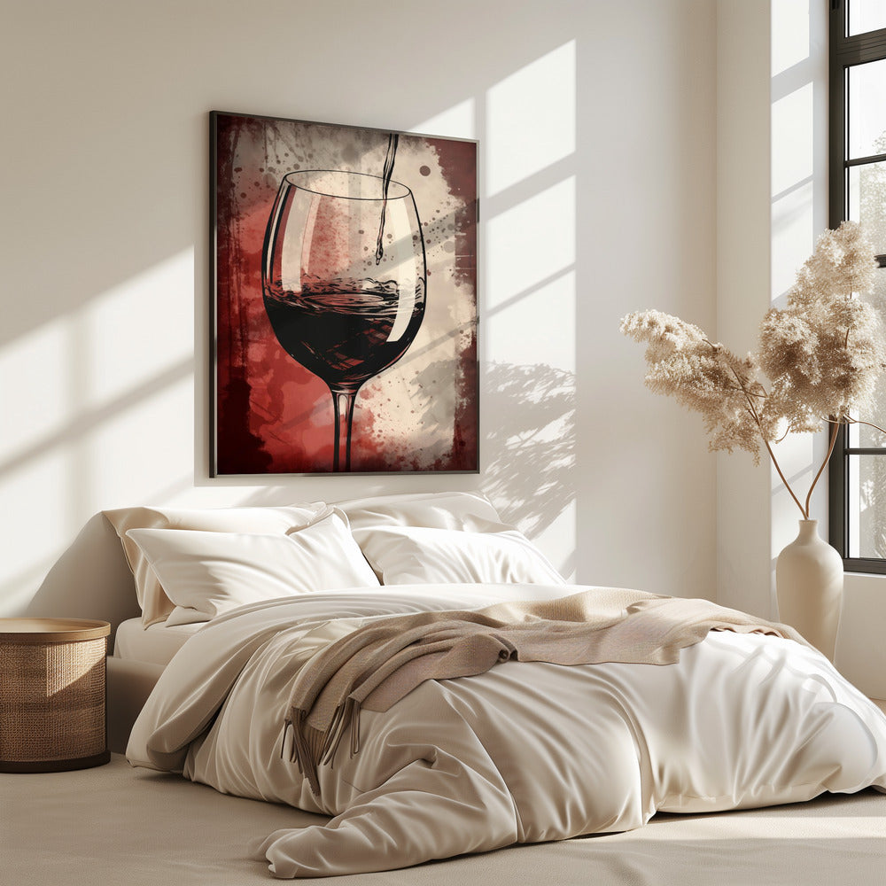 Red Red Wine No 5 | Poster