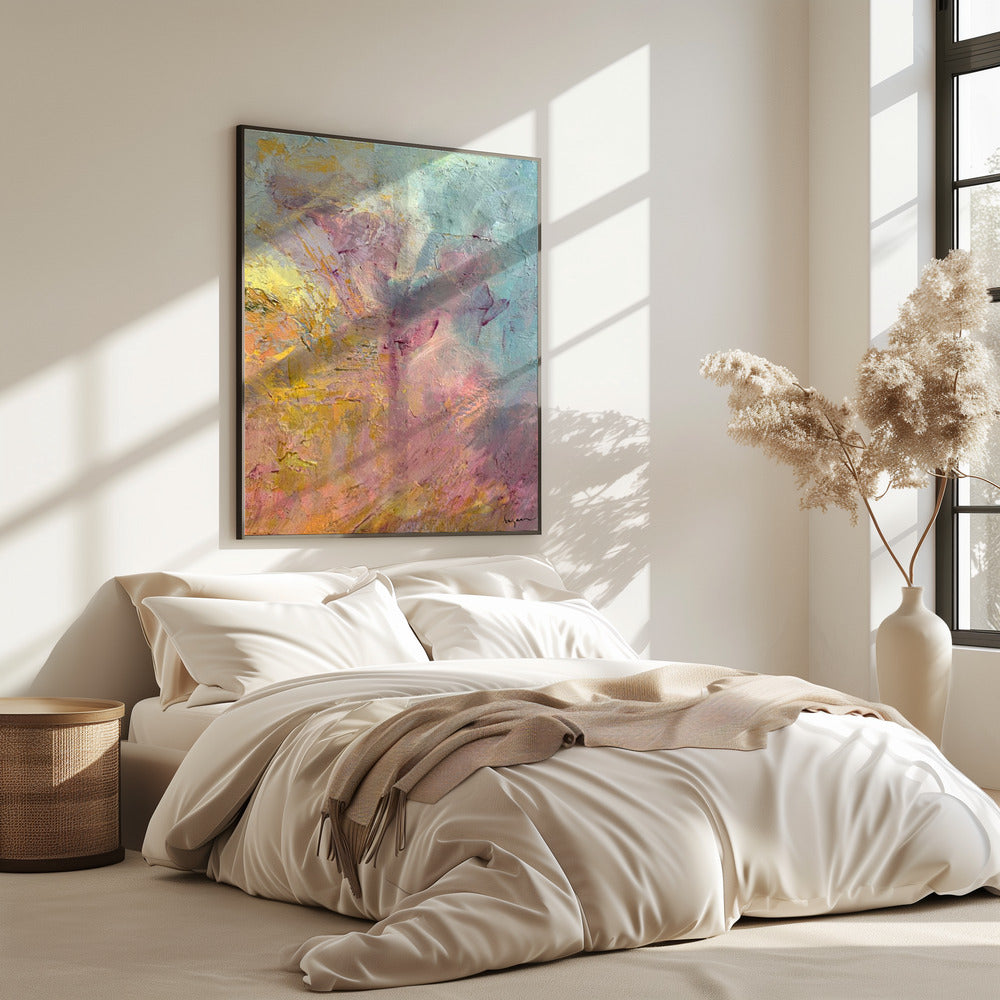 Pastelroze Dromen | Poster
