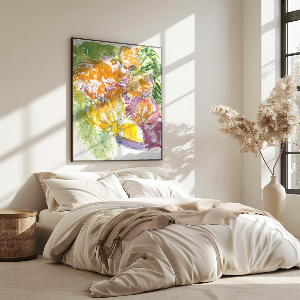 Passie van de orchideeënbloei | Poster