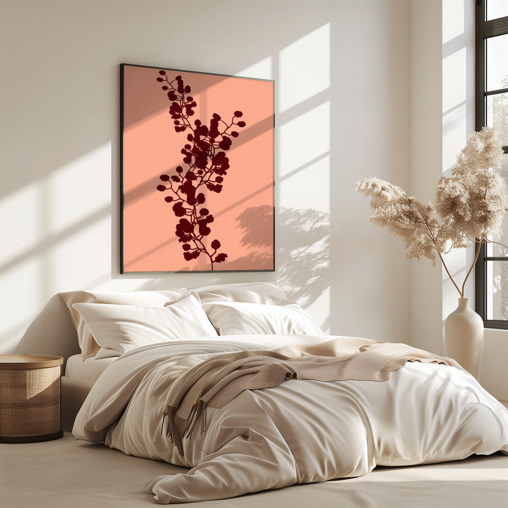 Floral Silhouette 3 | Poster