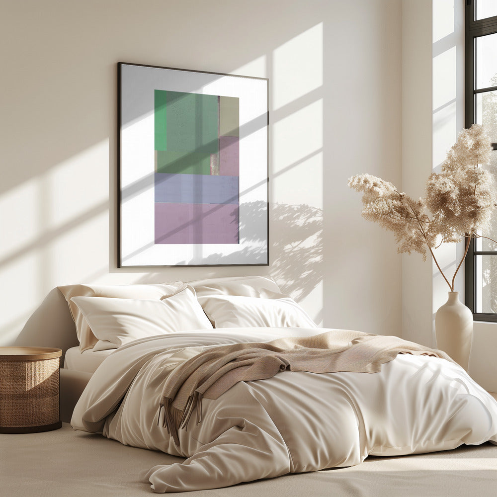 Abstracte textuurcompositie 3 | Poster