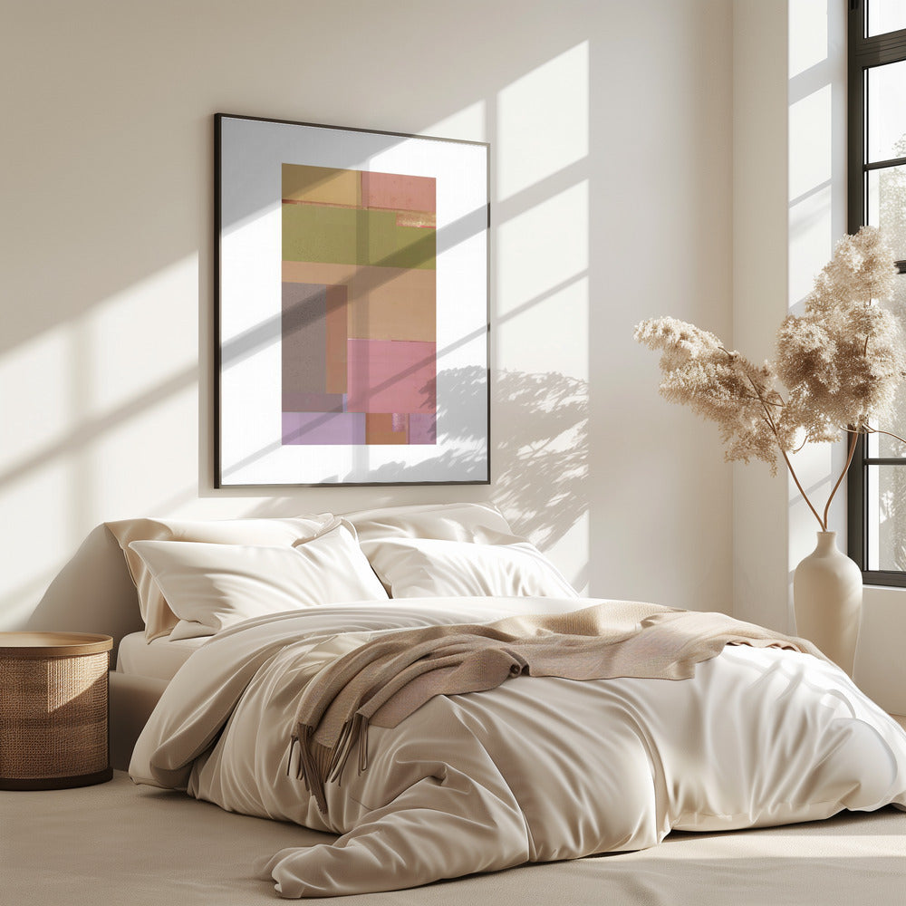 Abstract Textured Composition 5 | Poster