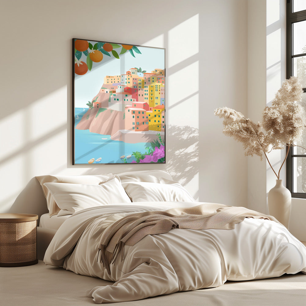 Cinque Terre, Italië | Poster