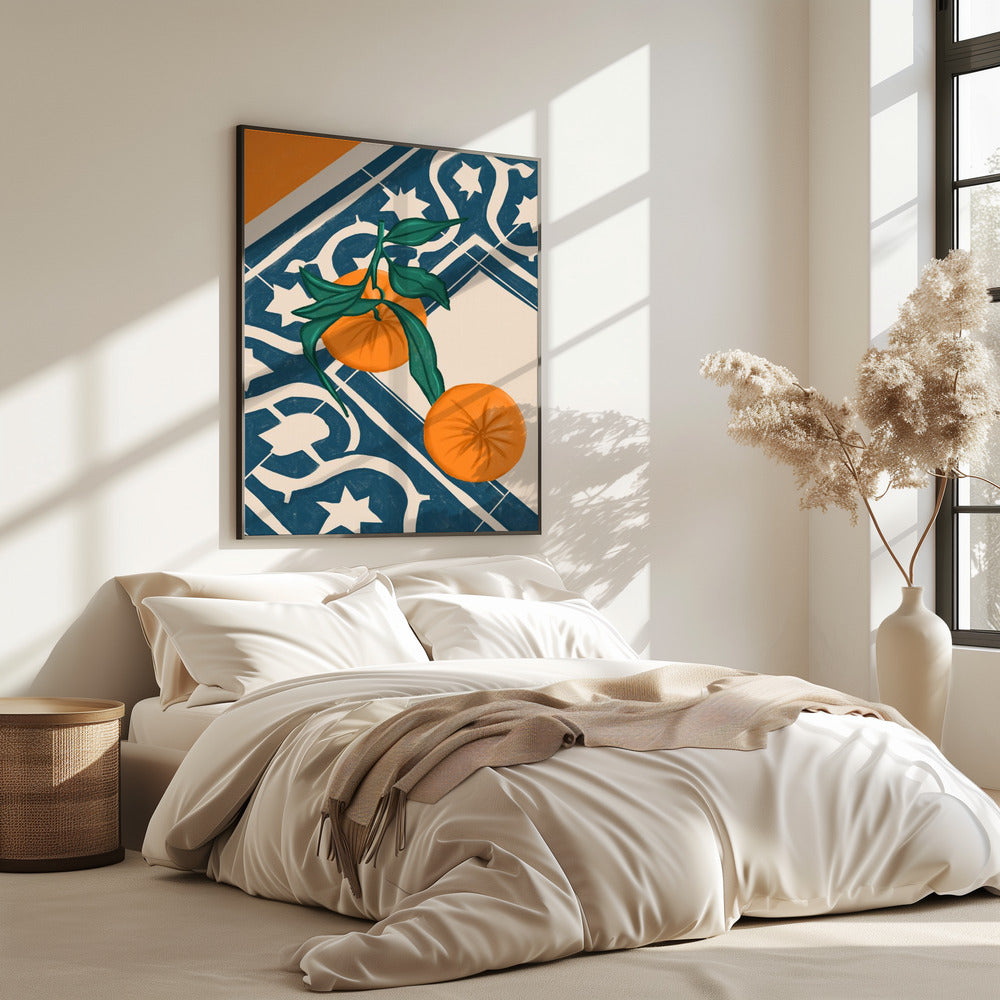 SUMMER MANDARINS | Poster