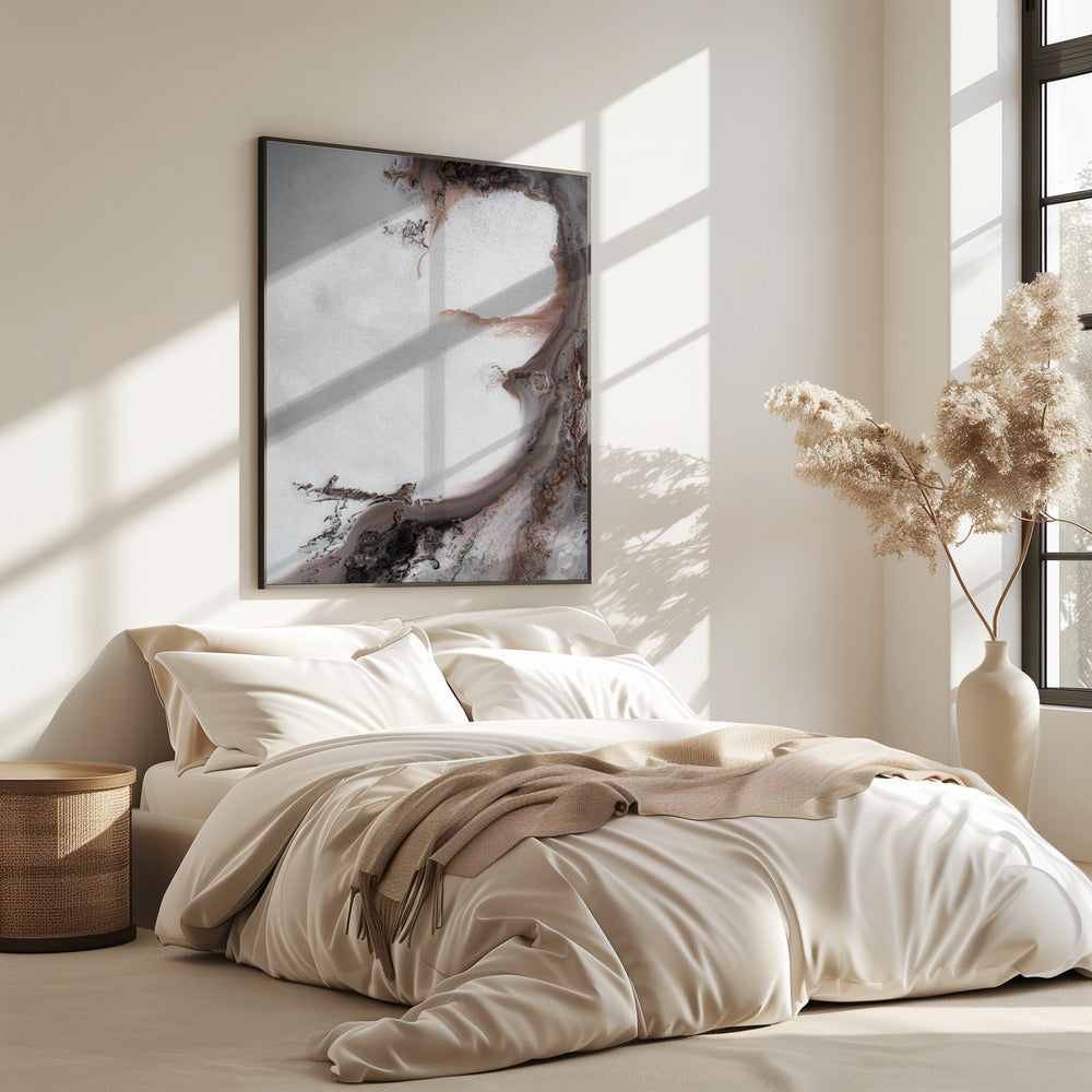 MINIMAL Art - Aardse Stromingen 1 | Poster