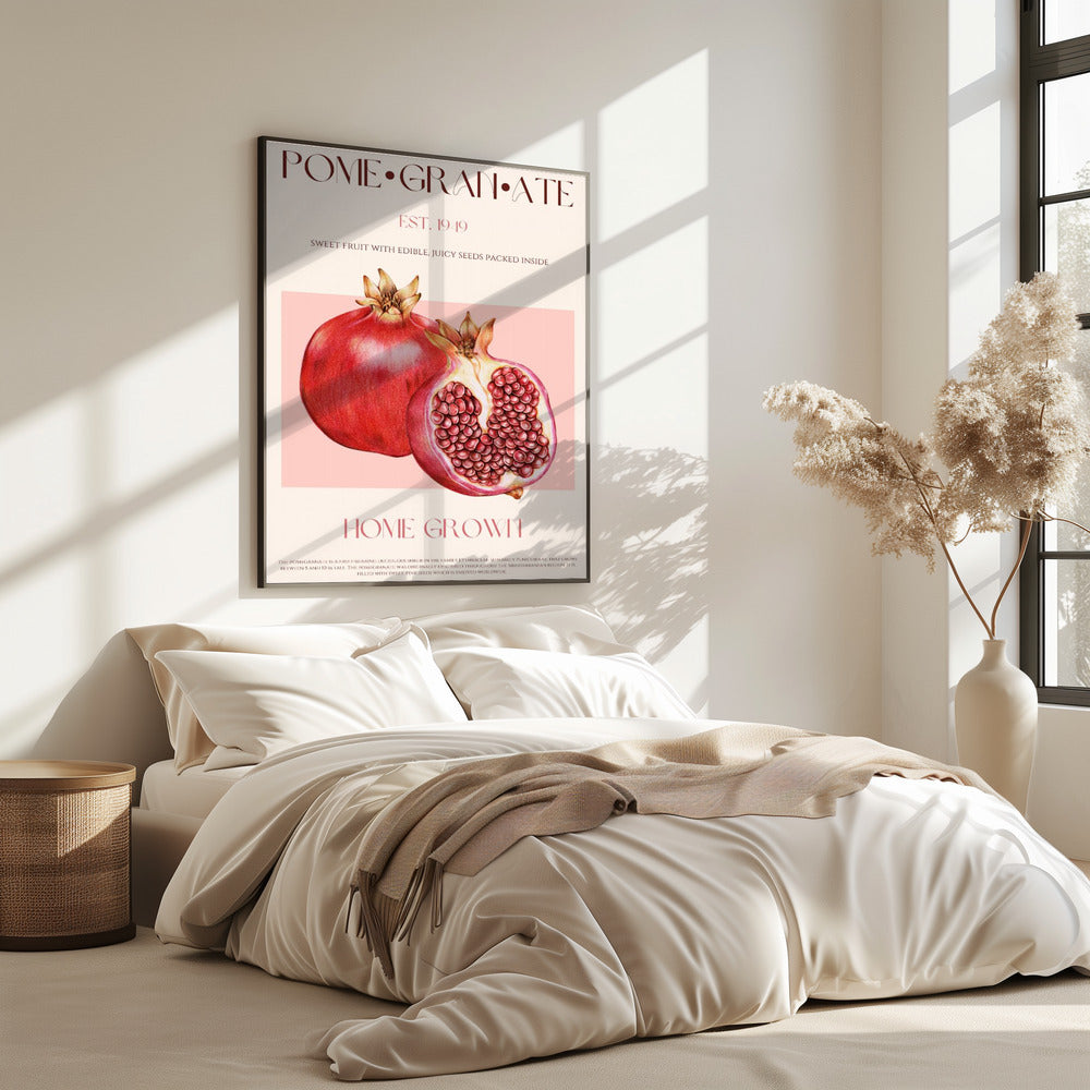 Sappige granaatappel | Poster