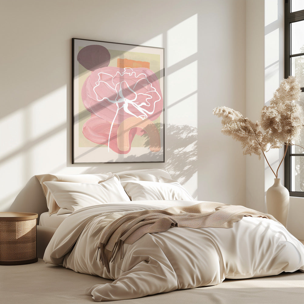 Abstracte bloesems | Poster