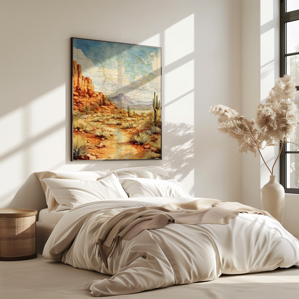 Woestijn van Arizona | Poster