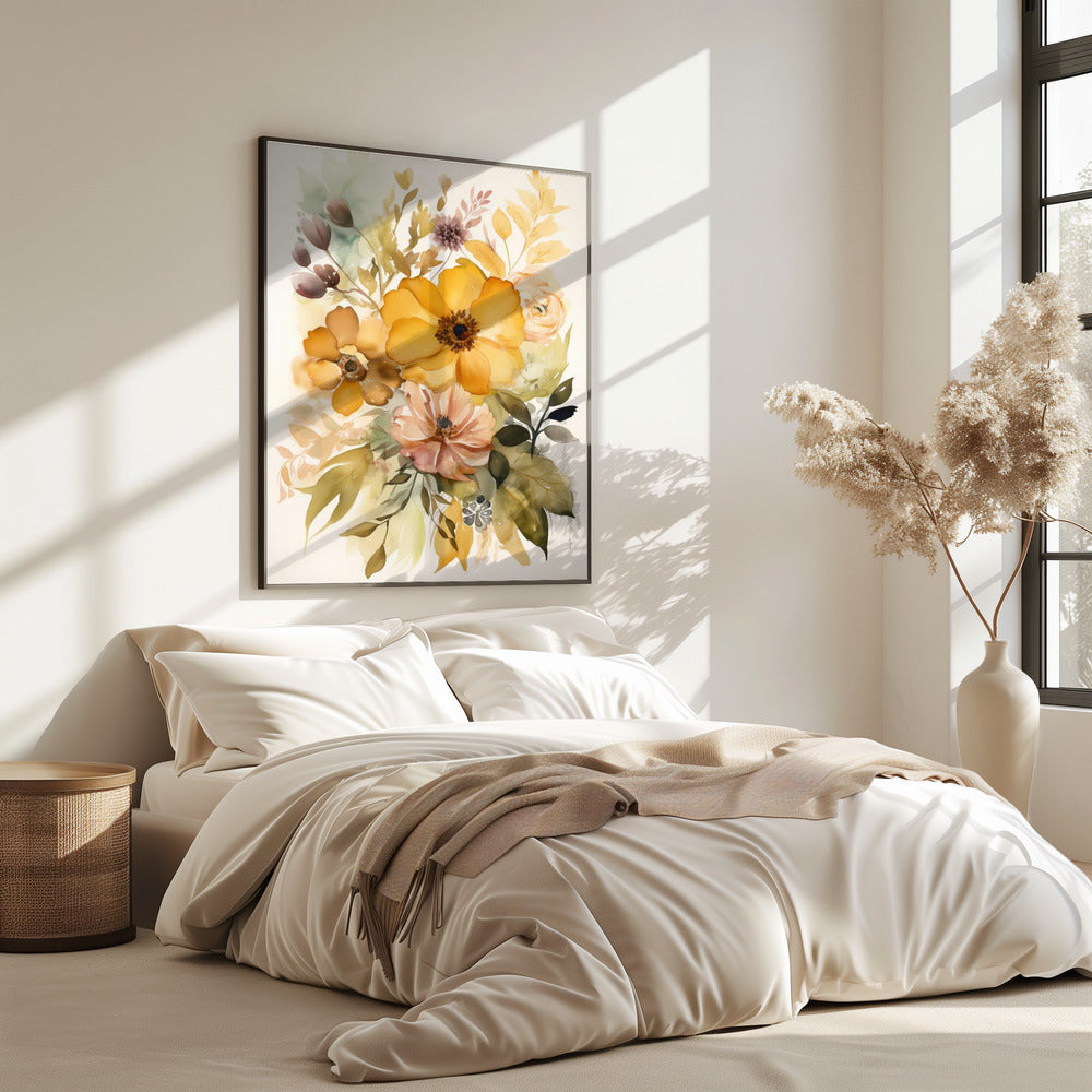 Summer Flowers No 5 | Poster