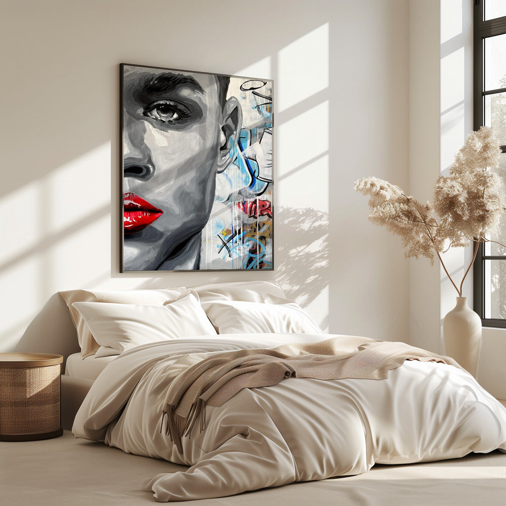 Levendige graffiti-blik | Poster