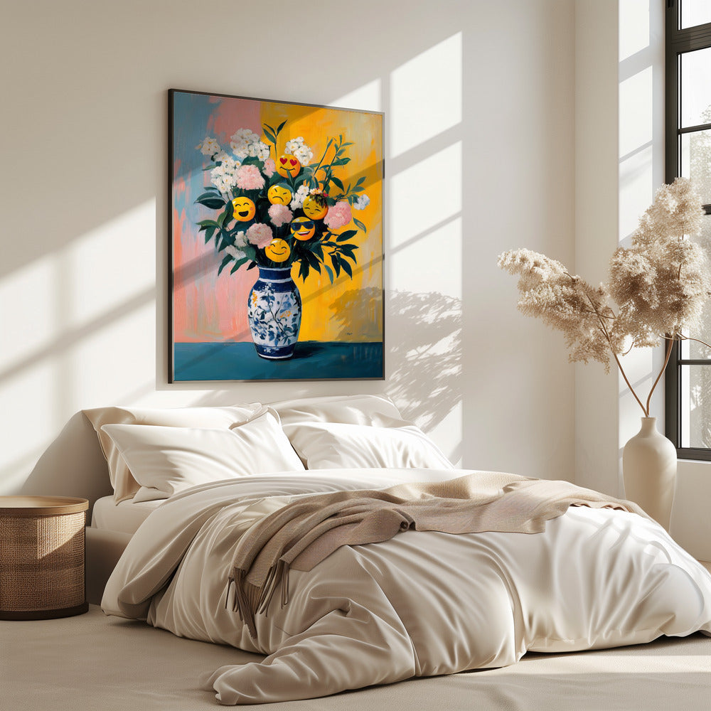 Bloemenemoji's | Poster