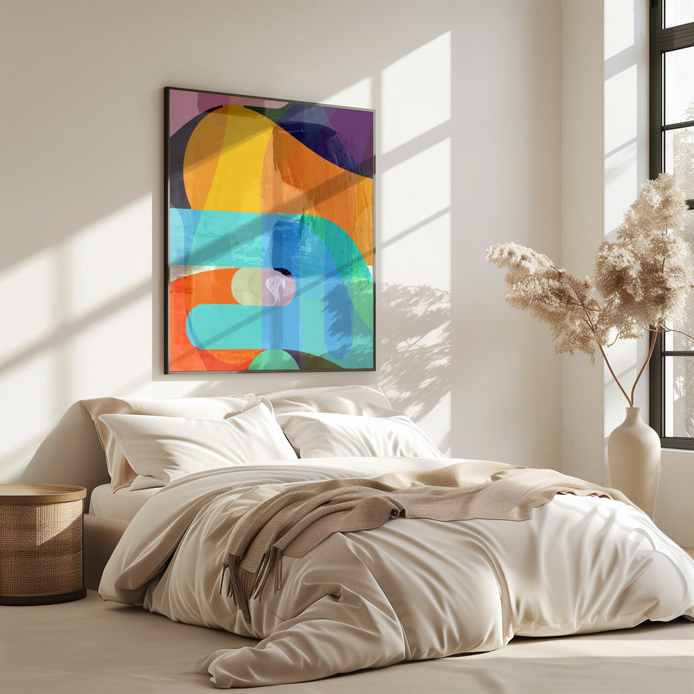 Retro Pattern Play | Poster