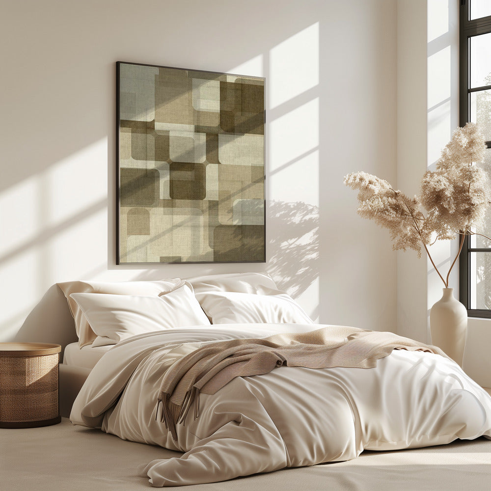 Analog Dreams Geweven Verhalen Patroon | Poster