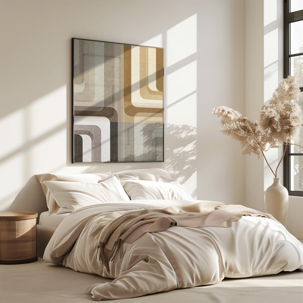 Analog Dreams Geweven Verhalen Patroon | Poster