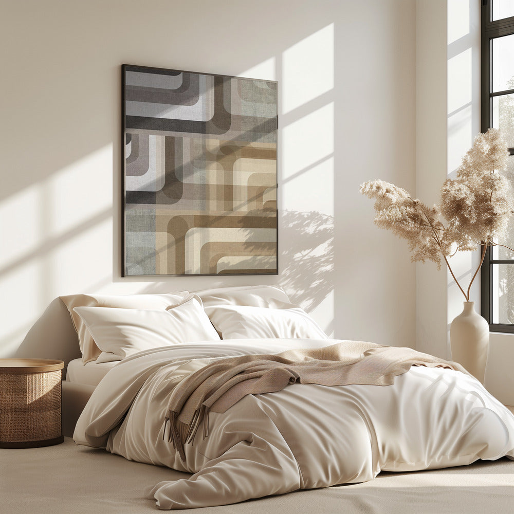 Analog Dreams Geweven Verhalen Patroon | Poster