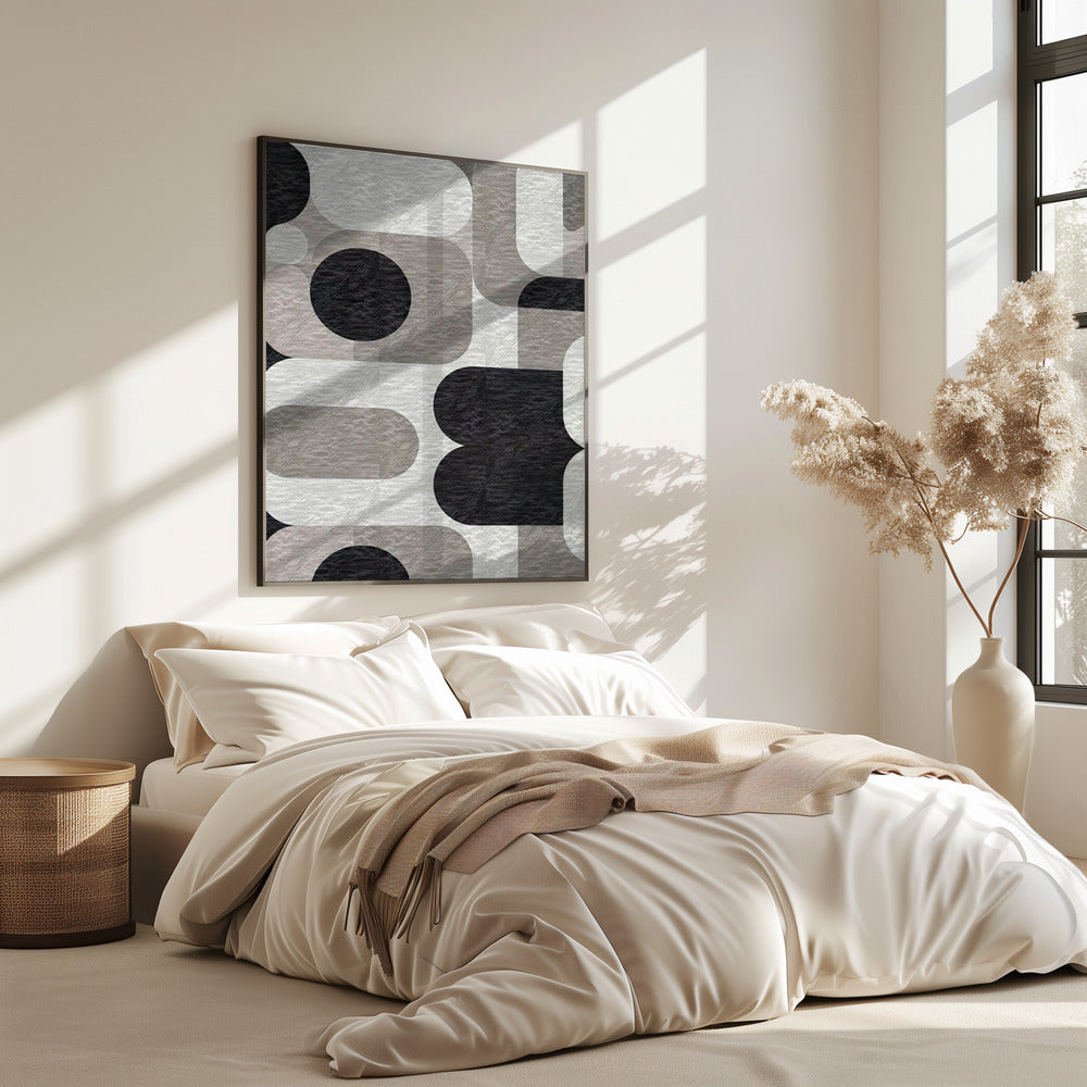 Modern geometrisch patroon | Poster