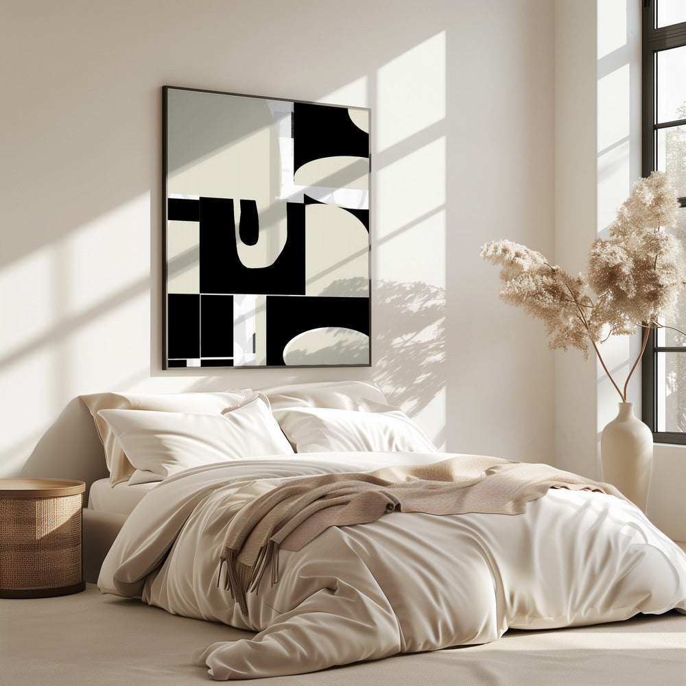 Geassembleerde abstractie | Poster