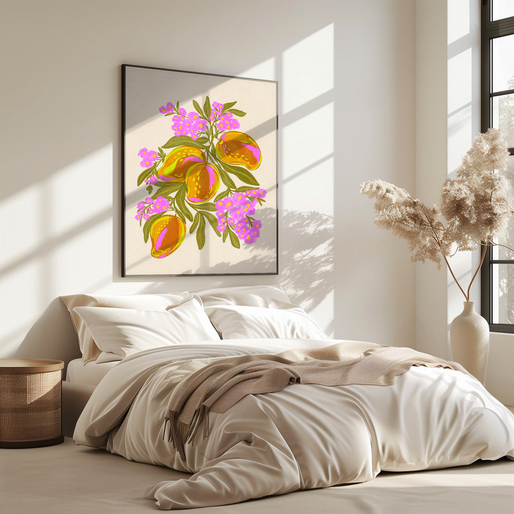Levendige Mango's | Poster