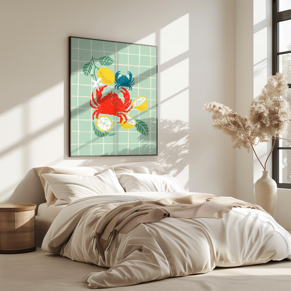 Dans van krab en citrus | Poster