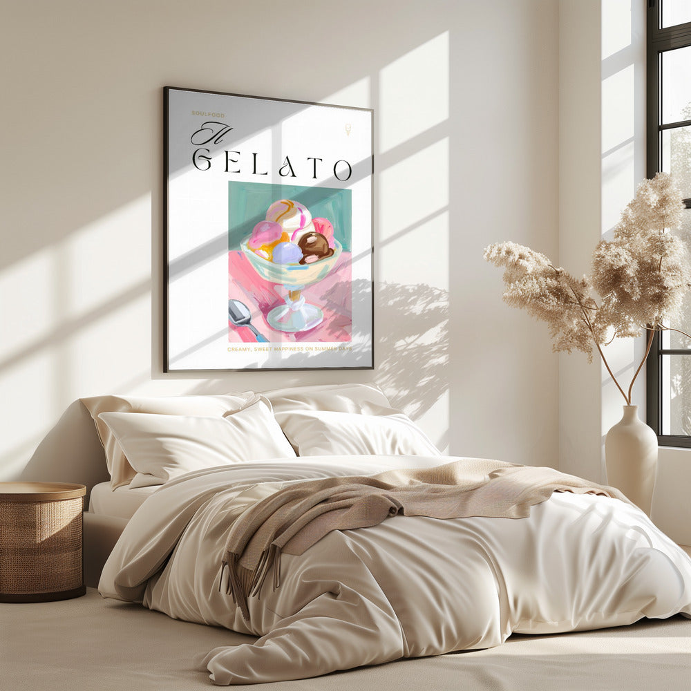 Gelato-ijsje | Poster
