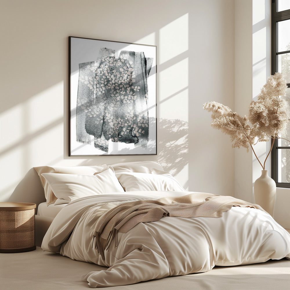 Abstracte aquarel delicate botanische patronen | Poster