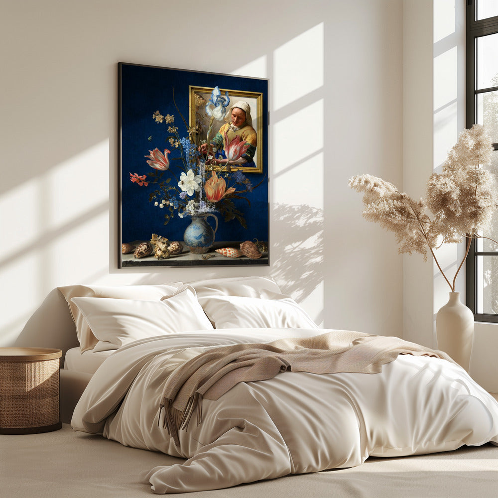 Balthasar &amp; Vermeer - Kunst gecombineerd | Poster