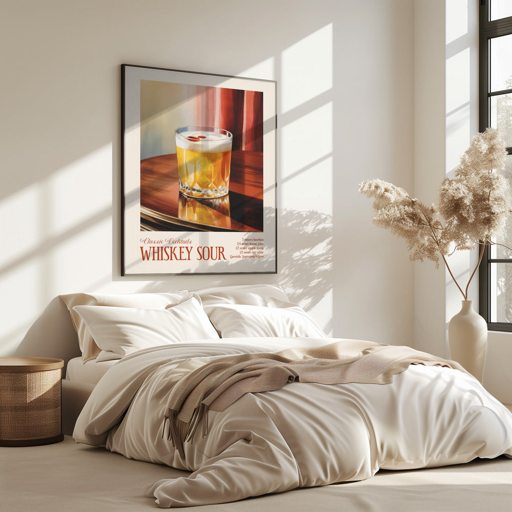 Klassieke cocktails - Whiskey Sour | Poster