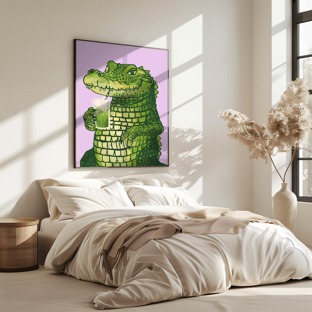 Matcha krokodil | Poster