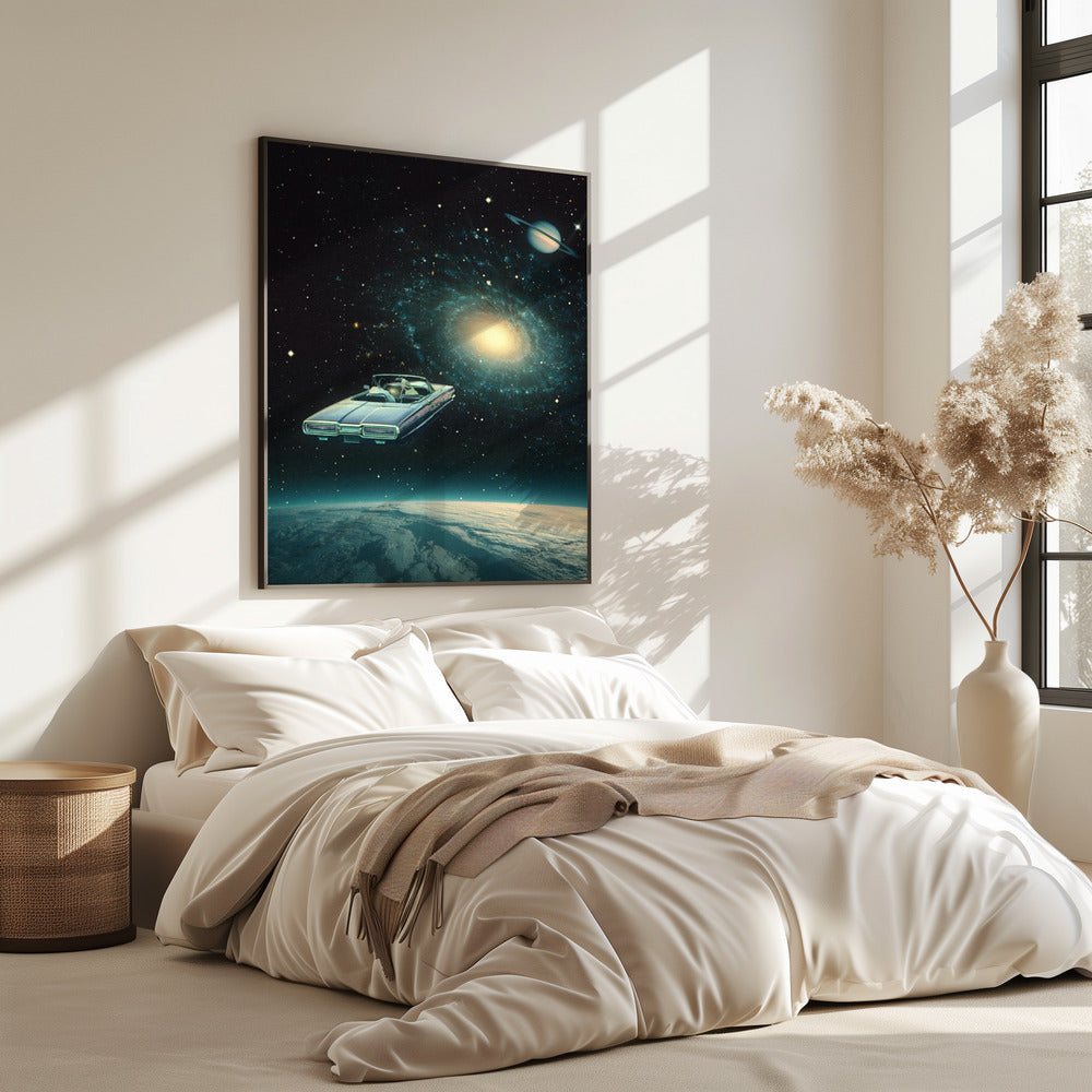 Rijden door de kosmos | Poster