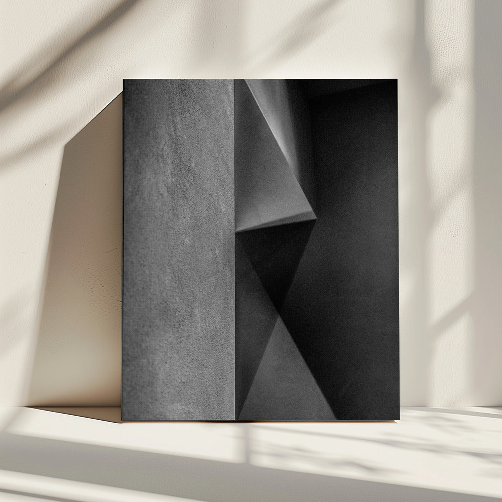 Grijze schaduwen | Canvas