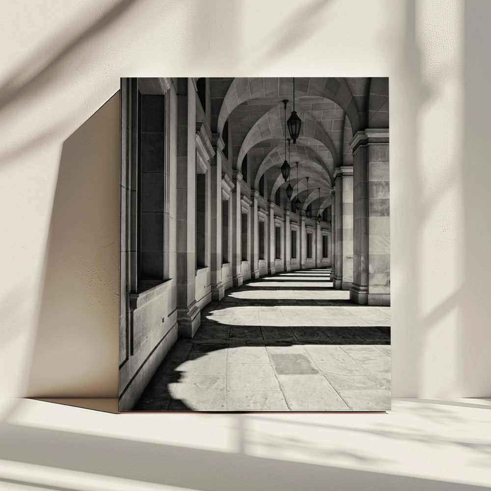 Gebogen gang | Canvas