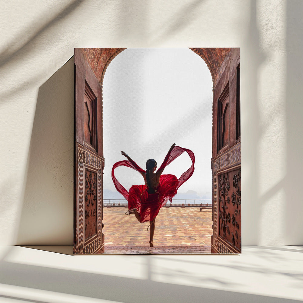 Het hart van de Taj Mahal | Canvas