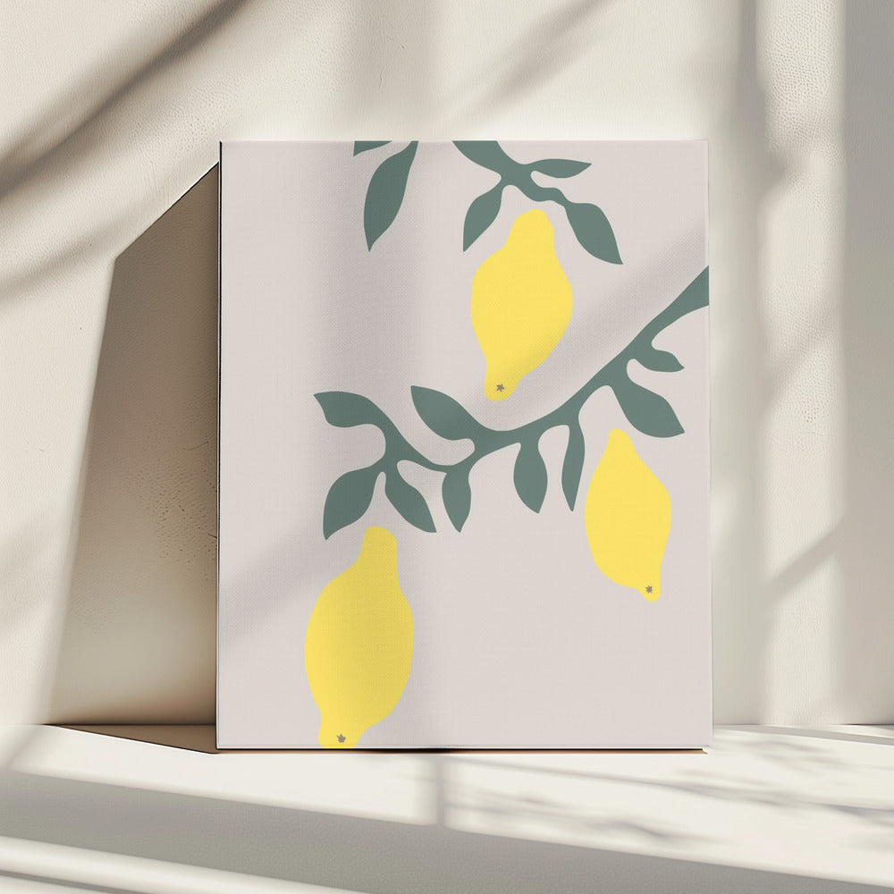 Citroenen | Canvas
